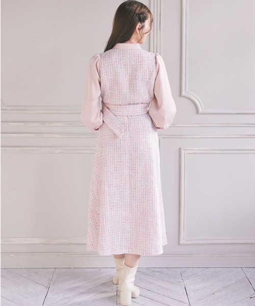 Areeam（アリーム） ワンピース ミックスツイードワンピース