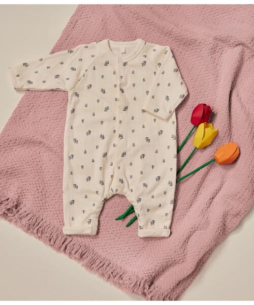 PETIT BATEAU（プチバトー） ベビー服 ロンパース チュビック