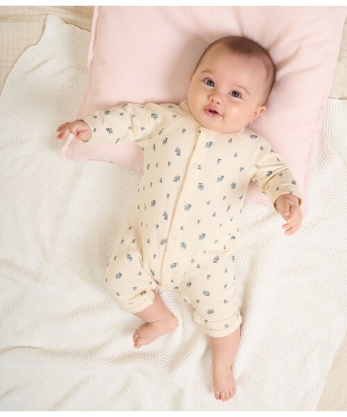 PETIT BATEAU（プチバトー） ベビー服 ロンパース チュビック