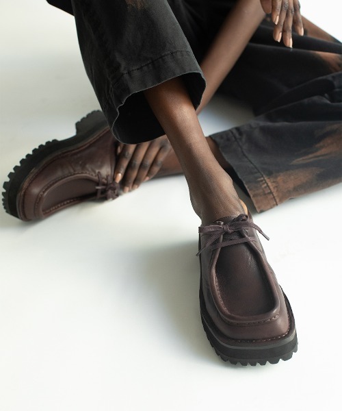 leinwande（ラインヴァンド） デッキシューズ モカシン 「」Lace Up