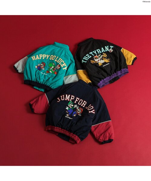 BREEZE（ブリーズ） ブルゾン アウター スーパーマリオ 切替ジャケット