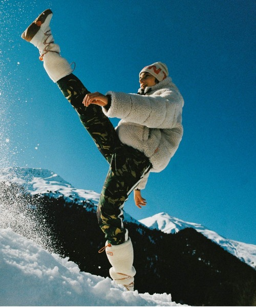 HUNTER（ハンター） ブーツ WOMENS WANDERER TALL SHERPA SNOW BOOT