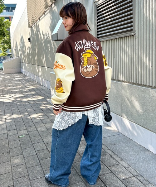 A'gem（エージェム） スタジャン A'GEM/9 × .kom 「A'gem/エージェム