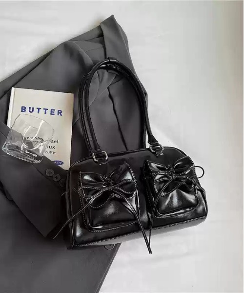 gossip!ロサンゼルス ショルダーバッグ バッグ Y2K ダブルリボン