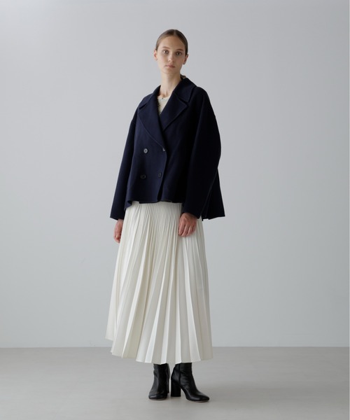 ADORE（アドーア） コート アウター ソリッドウールリバージャケット