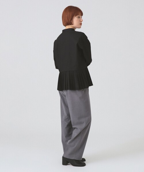 Ray BEAMS（レイ ビームス） ブラウス シャツ プリーツ キリカエ