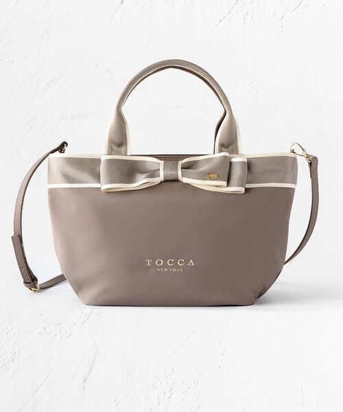 TOCCA（トッカ） トートバッグ BICOLOR RIBBON TOTE トートバッグ