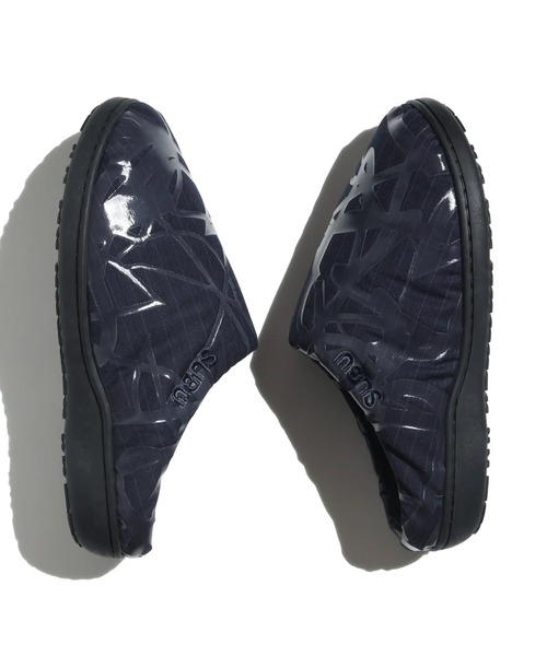 SUBU（スブ） スリッポン DOTS FRANKEN スーツ生地 シルクプリント