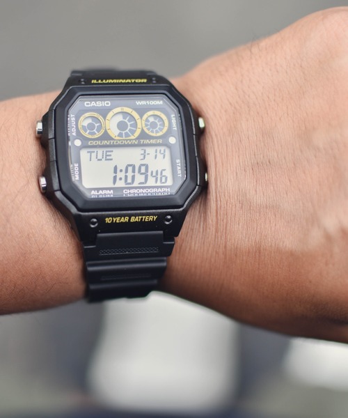 CASIO（カシオ） 腕時計 //ワールドタイム デジタル メンズ レディース