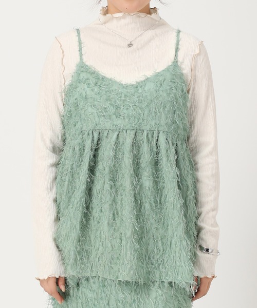 acro（アクロ） キャミソール フェザーキャミビスチェ/AC3319