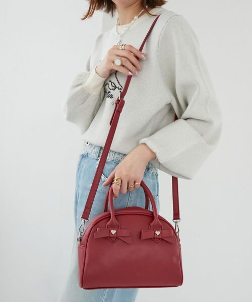 MAJESTIC LEGON（マジェスティックレゴン） ボストンバッグ ハート