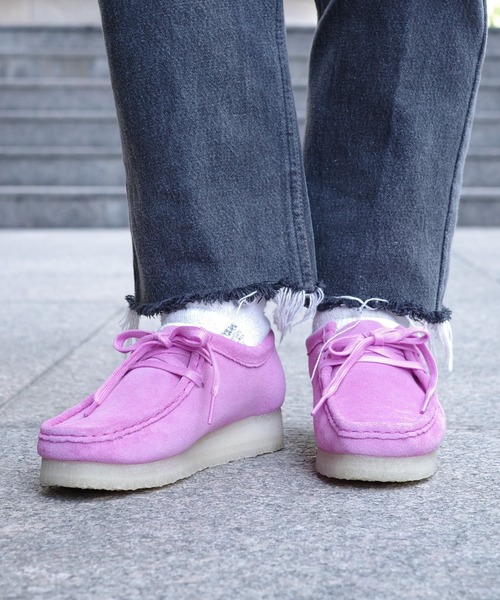 Clarks（クラークス） デッキシューズ モカシン Wallabee ワラビー