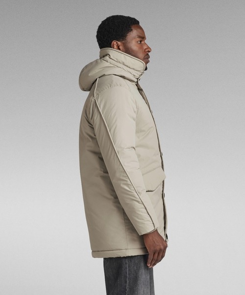 G-STAR RAW ダウンジャケット ダウン VODAN PADDED HOODED PARKA