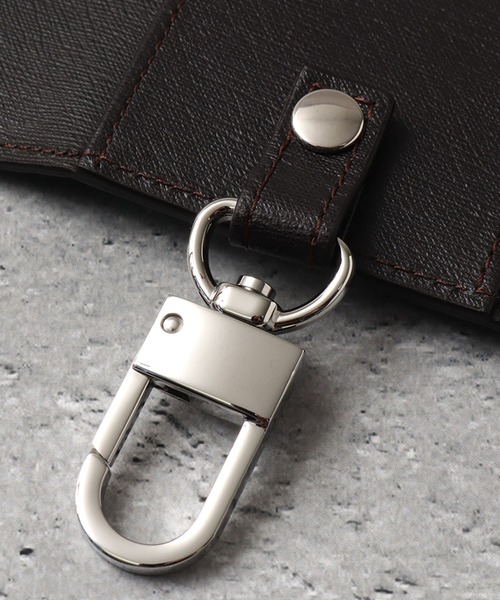 dunhill（ダンヒル） キーケース 「DUNHILL/ダンヒル」本革 ロゴ刻印