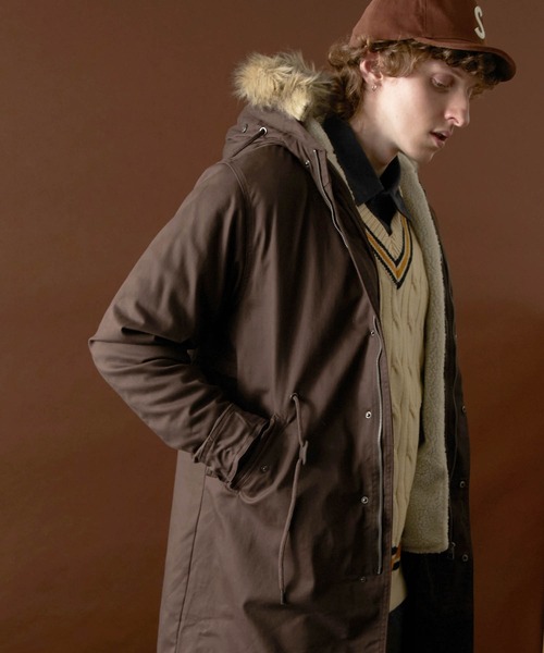 EMMA CLOTHES（エマクローズ） モッズコート コート ミリタリーツイル