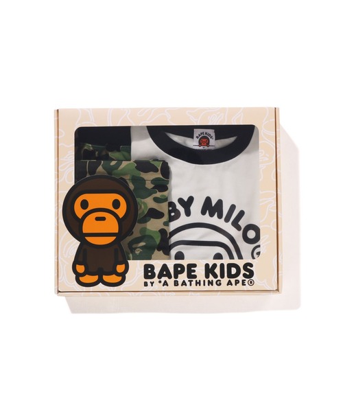 A BATHING APE（アベイシングエイプ） 出産祝い ABC CAMO BABY MILO