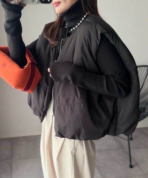 DUVETICA（デュベティカ） ダウンベスト 40 ブラック レディース