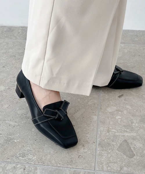 PIPPICHIC（ピッピシック） パンプス 37 ブラック レディース