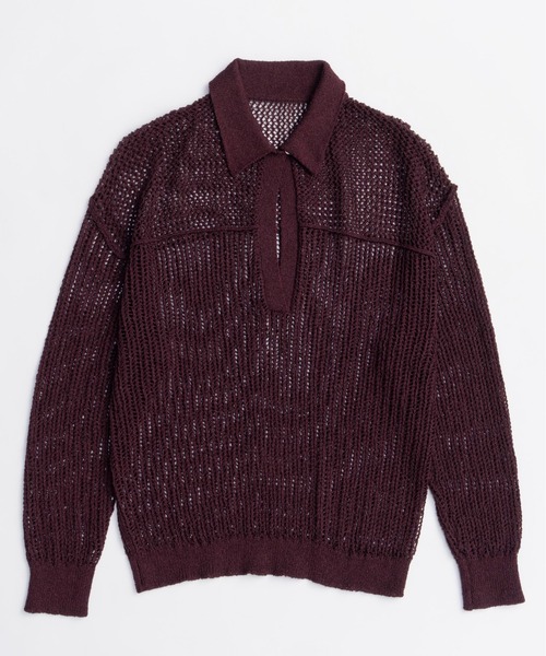 MAISON SPECIAL（メゾンスペシャル） ニット セーター Boucle Mesh
