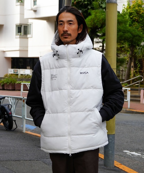 RVCA（ルーカ） ベスト ジレ メンズ PUFFER VEST ベスト 「2025年秋冬