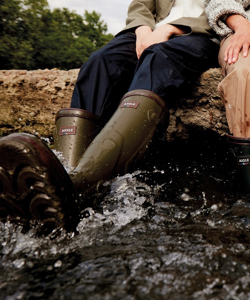 AIGLE（エーグル） レインシューズ 長靴 衝撃吸収 3重構造 パルクール2