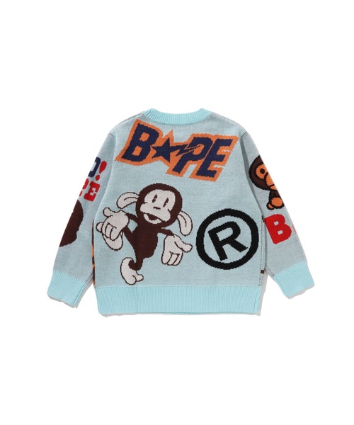 A BATHING APE（アベイシングエイプ） ニット セーター BAPE MILO