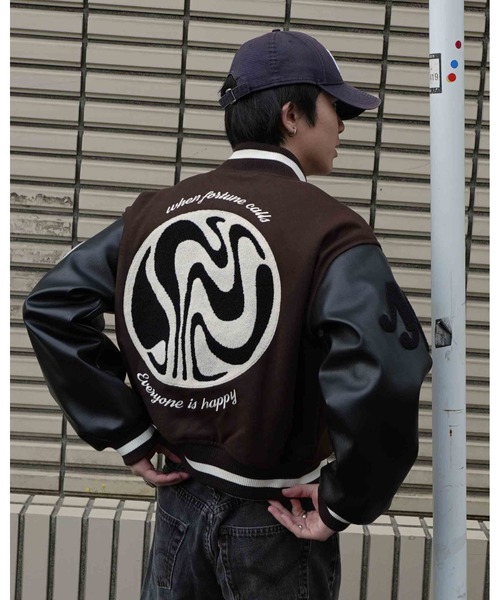 Noen（ノエン） スタジャン ショートスタジャン メンズ : ZOZOTOWN