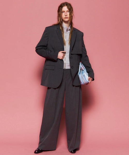 MAISON SPECIAL（メゾンスペシャル） ジャージ Front Zip High Neck