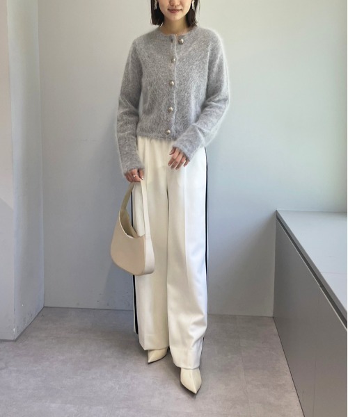 Whim Gazette（ウィム ガゼット） カーディガン 「THE PAUSE」ファー
