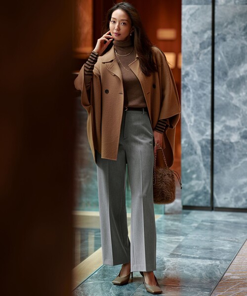 23区（ニジュウサンク） ポンチョ 「見上愛さん着用/Oggi12月号掲載