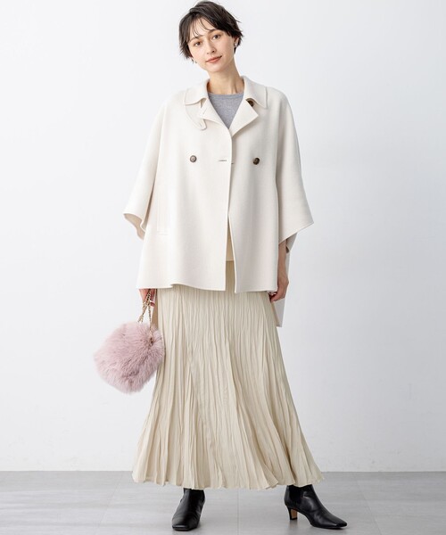 23区（ニジュウサンク） ポンチョ 「見上愛さん着用/Oggi12月号掲載