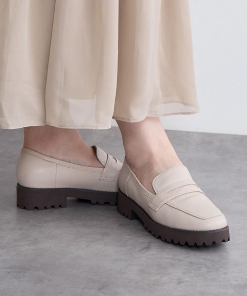 HIMIKO ローファー 「HIMIKO」「WEB限定デザイン」トラックソール