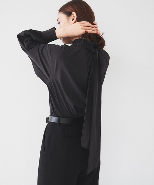 UNTITLED（アンタイトル） ブラウス シャツ 「通勤」ボウタイ付