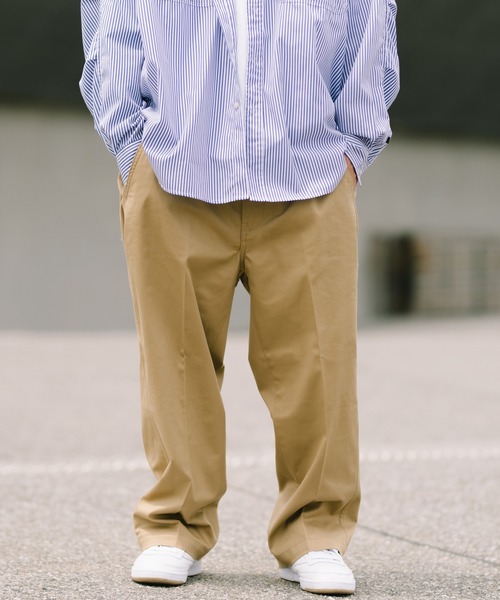Levi's（リーバイス） チノパン STA PREST ワイドレッグ クロップ