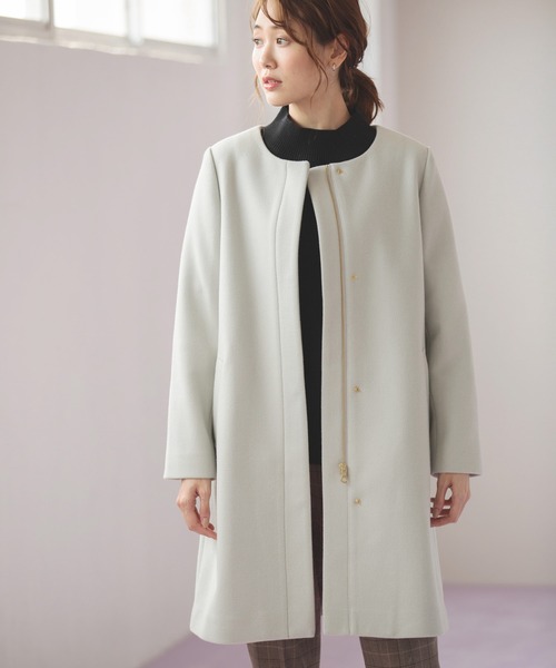 GLOBAL WORK（グローバルワーク） コート アウター 軽やかストレッチ