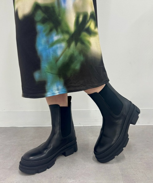 REMME（レメ） ブーツ 「REMME」サイドゴア チェルシーブーツ