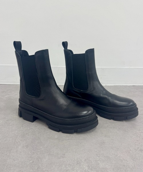 REMME（レメ） ブーツ 「REMME」サイドゴア チェルシーブーツ