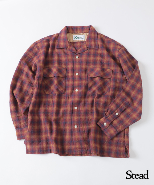 JOURNAL STANDARD J.S HOMESTEAD シャツ Stead / ライト ウール