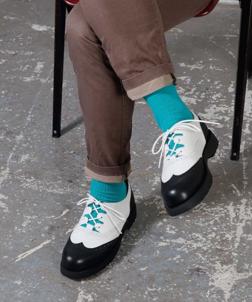 whoop-de-doo（フープディドゥ） シューズ ギリーシューズ メンズ