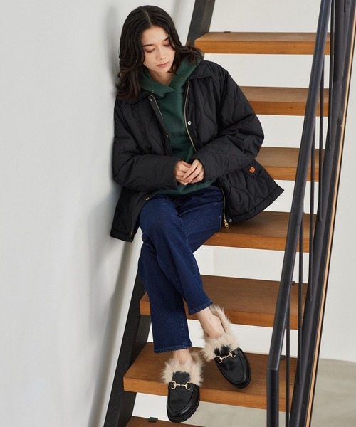 ローファー Mazell / ファーローファーミュール レディース : ZOZOTOWN