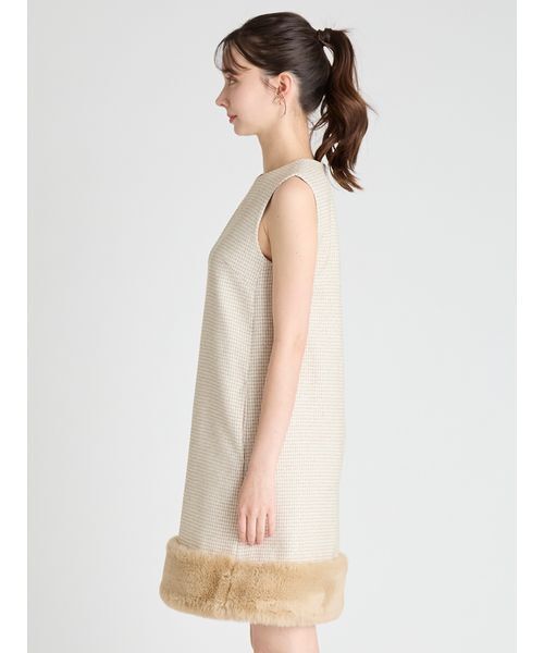 CELFORD（セルフォード） ワンピース 裾ファーミニワンピース