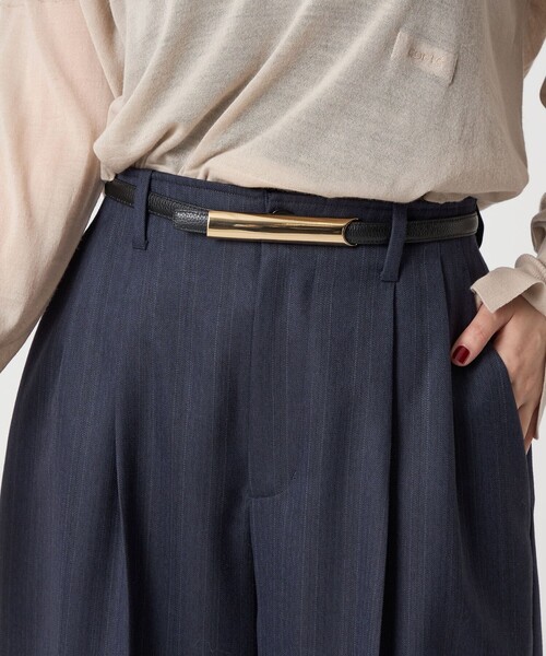 conte ベルト 「別注」「ATELIER AMBOISE for conte」リバーシブル