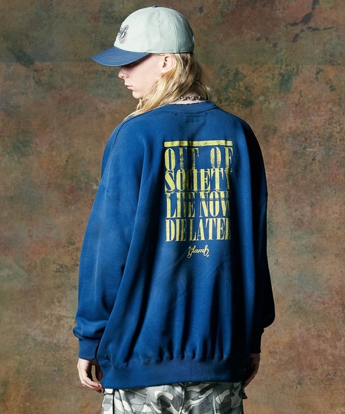 glamb（グラム） トレーナー スウェット Out of Society Sweat