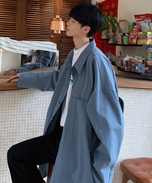 MGV（エムジーヴィー） ステンカラーコート コート オーバーサイズ