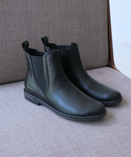 enchanted（エンチャンテッド） ブーツ 本革ソフトソールサイドゴア