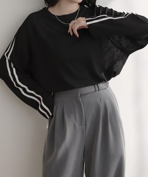 SUNFLOWER EIGHT（サンフラワーエイト） tシャツ 袖ラインシアー