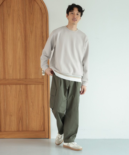 GLOBAL WORK（グローバルワーク） トレーナー スウェット ライト