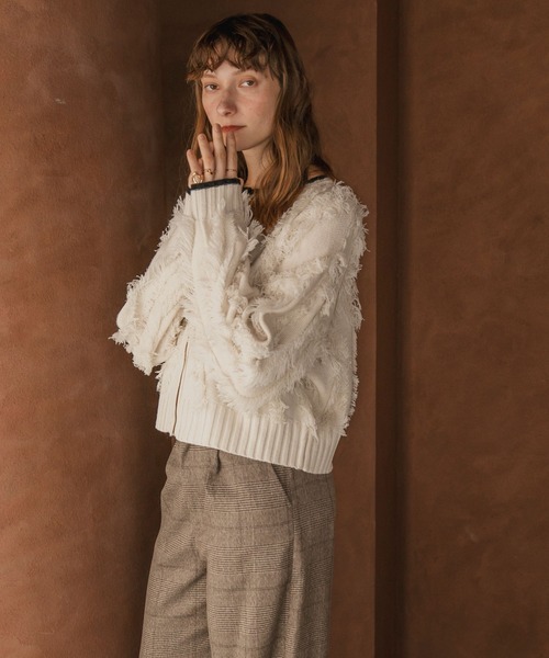 forksy.（フォルクシー） カーディガン 「forksy.」前後2way