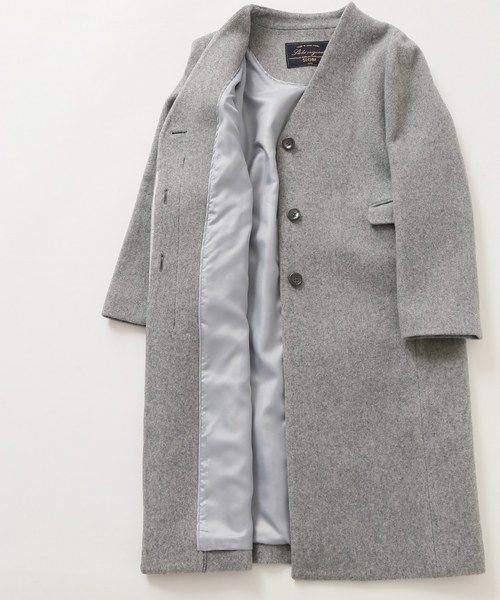 SLOBE IENA（スローブイエナ） Vネックノーカラーコート◇ : ZOZOTOWN