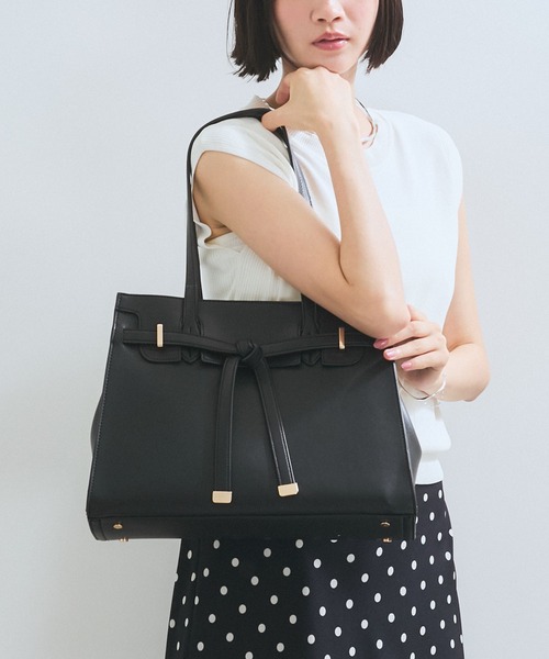 VIS（ビス） トートバッグ 「A4収納」フラップタイトートバッグ